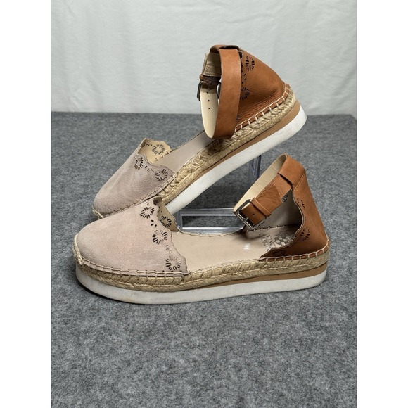 Vince Camuto Breshar Espadrilles Women's Size 8 M Leather And Suede - Picture 6 of 15